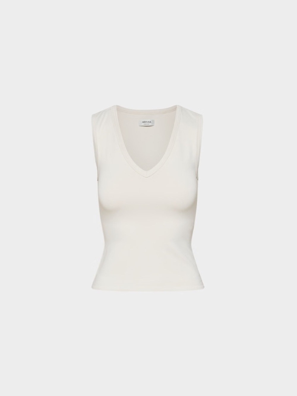 NWT - Aritzia Original Contour Shoreline Tank - Matte Pearl - Medium